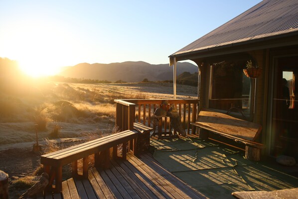 Terrace/patio - Forest Lodge (Craigieburn Forest Park)