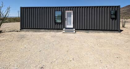 Remote Container Retreat with Pool Table and Game Room in Texas