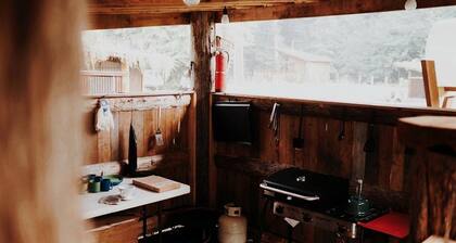 Off-Grid Log Cabin near Olympic National Park, Perfect for a Weekend of Hiking in Temperate Rainforests