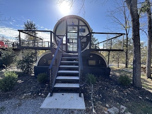 Exterior - Stunning Tube Vacation Rental with Fire Pit in Danville, Kentucky (Danville)