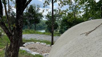 Enceinte de l’hébergement
