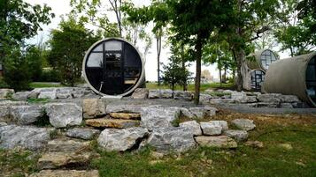 Àrea exterior de l'allotjament