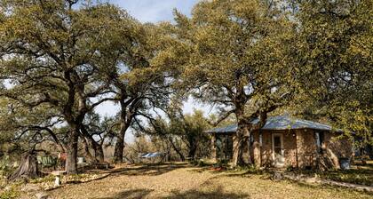Romantic Luxury Cottage Rental for Two with Fireplace in Texas Hill Country