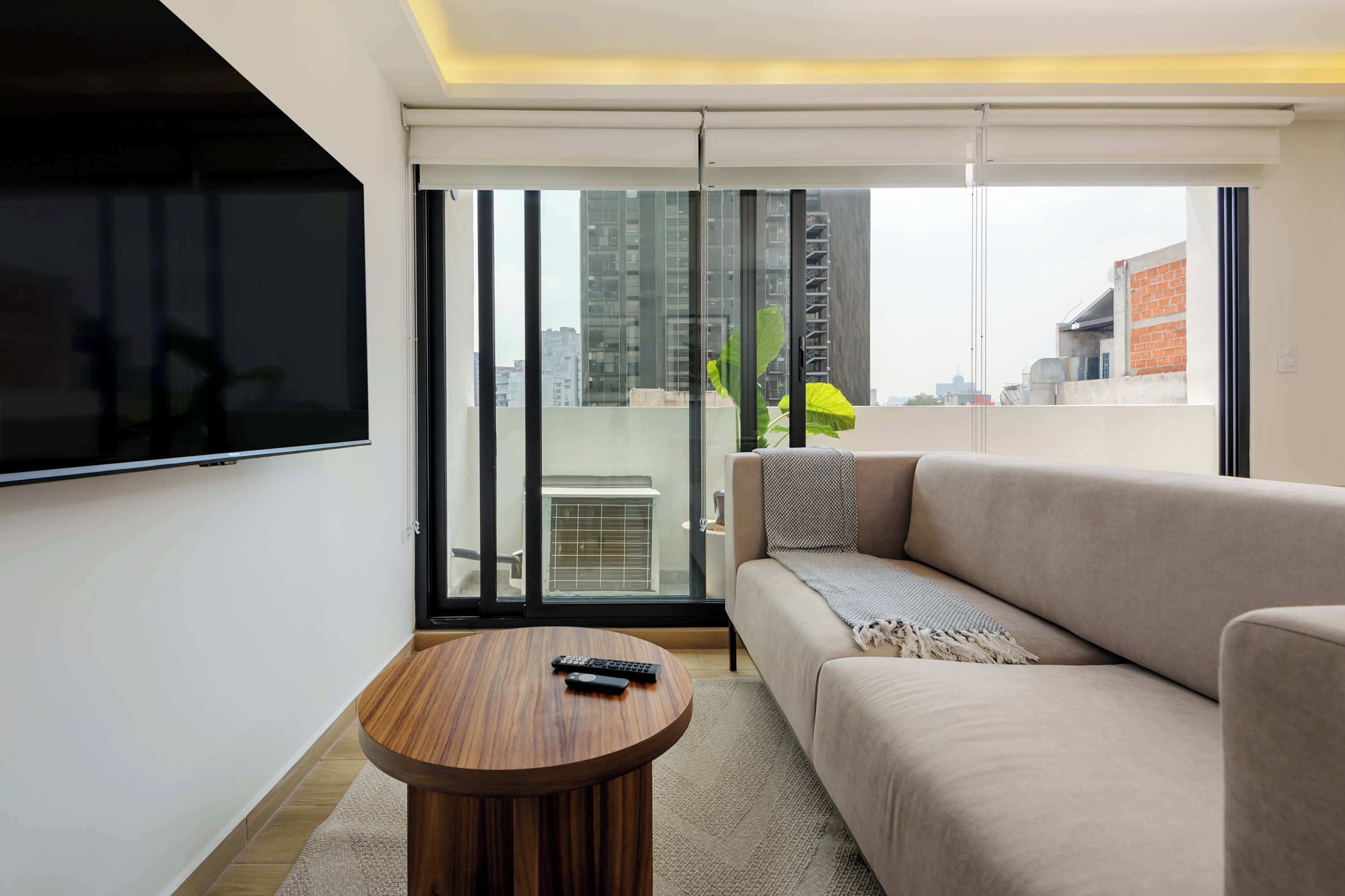 W* | Serene Loft W/ Elegant Balcony In Colima - Ciudad de México