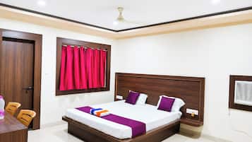 Deluxe Double Room, Multiple Beds | View from room