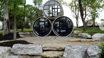 Enceinte de l’hébergement