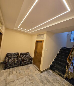 Sala de estar en el lobby