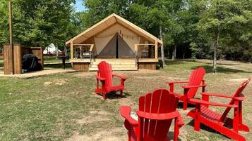 Overnatningsstedets område