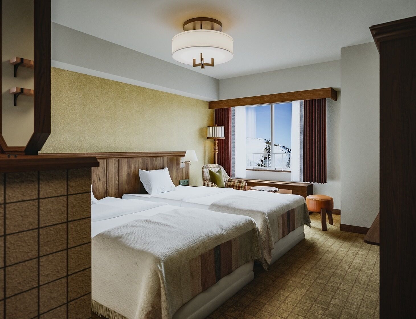 Classic Twin Room | Iron/ironing board, free WiFi