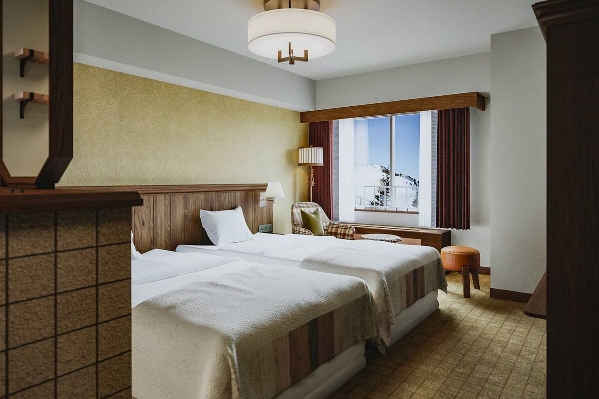 Classic Twin Room | Iron/ironing board (on request), WiFi (free)