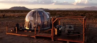 Magical Night under the Stars: Amazing California Dome Rental in the Desert in Joshua Tree