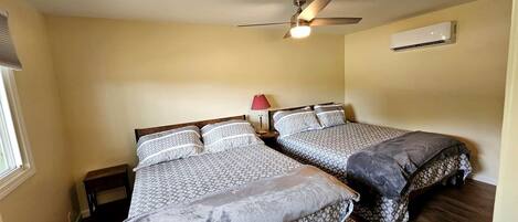 2 chambres, bureau, Wi-Fi, draps fournis
