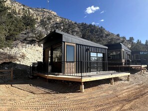 Exterior - Tranquil Secluded Tiny House with Shared Pool in Orderville, Utah (Orderville)
