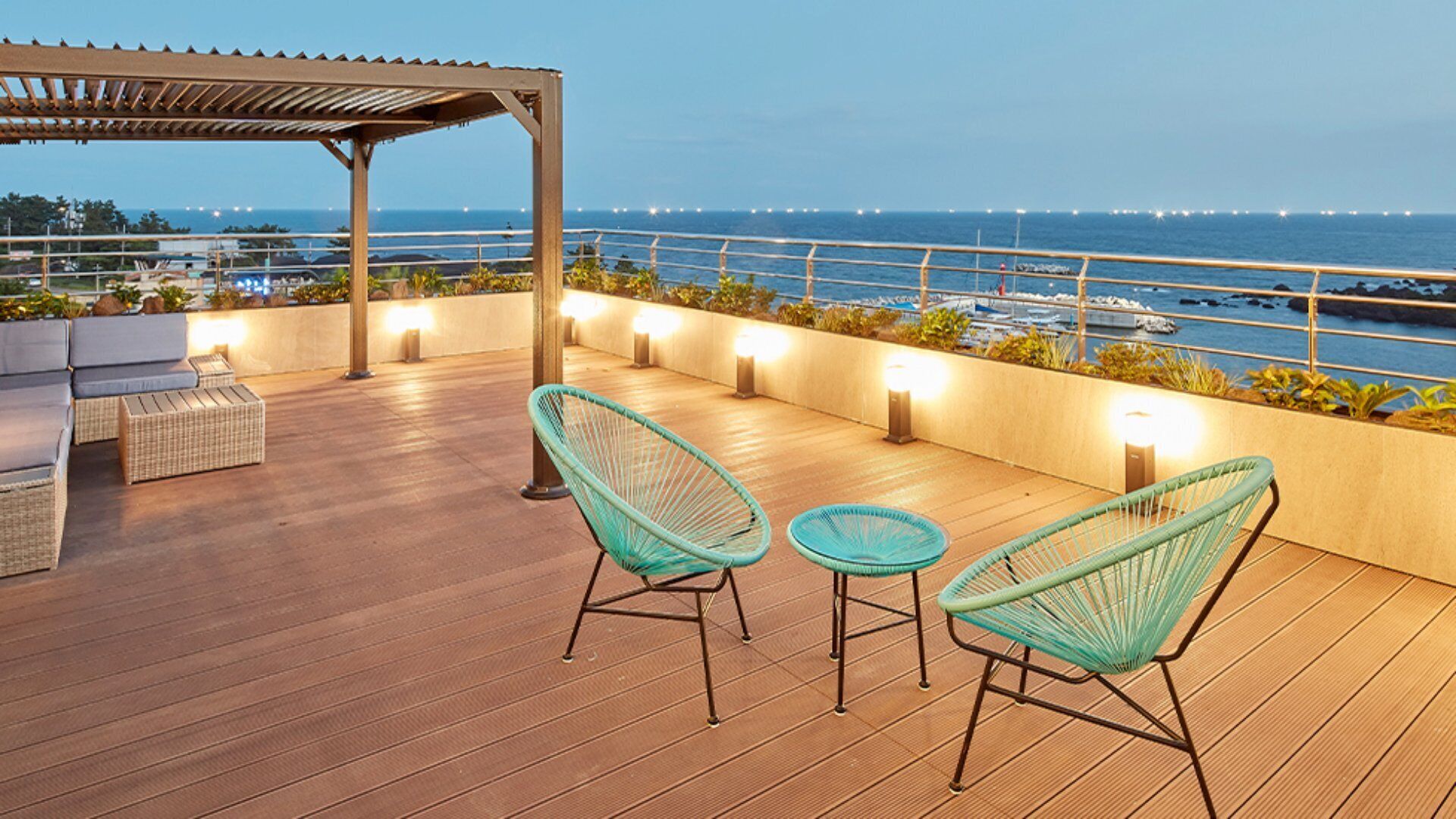 Terraço na cobertura