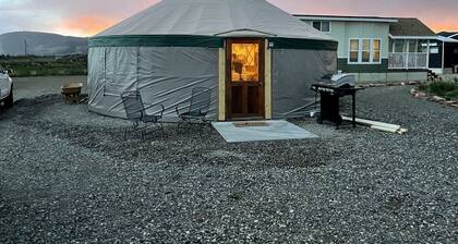 Colorado Glamping Escape for Families or Groups in Fully-Equipped Yurt in Meeker