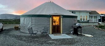Colorado Glamping Escape for Families or Groups in Fully-Equipped Yurt in Meeker
