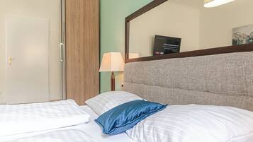 Basic-Apartment | Bügeleisen/Bügelbrett, kostenloses WLAN