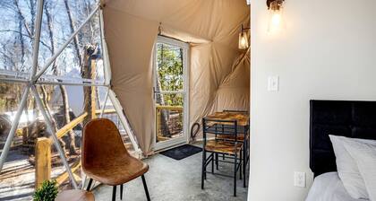 Unique Dome for a Romantic Escape Surrounded by the Peaceful Sounds of Nature in Rosman, North Carolina