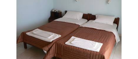 1 間睡房、Wi-Fi、床單