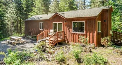 Charming Log Cabin for Families near Mount Rainier, Washington