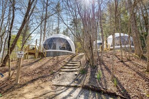 Exterior - Relaxing Dome in the Heart of the Blue Ridge Mountains for an Unforgettable Glamping Experience in Rosman, North Carolina (Rosman)