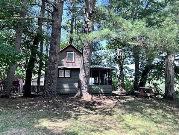 Exterior - Rustic, Pet Friendly Cabin on the Hudson River, Perfect for a Glamping Weekend in the Adirondacks (Corinth)