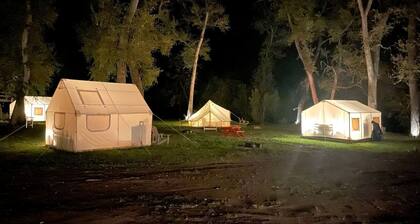 Escape to Nature in this Lovely Safari Tent near the Santa Fe Forest, New Mexico