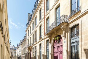 Façade de l’hébergement