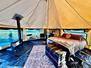 1 habitación y ropa de cama 