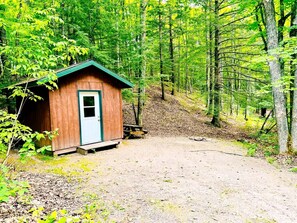 Unclassified image, 5 of 10, button - Peaceful Cabin with Comfortable Bunk Beds Nestled in the Trees near White Lake, Wisconsin (White Lake)