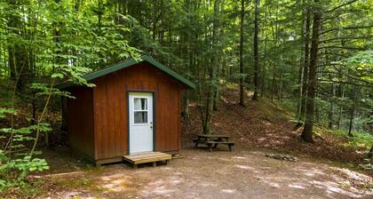 Peaceful Cabin with Comfortable Bunk Beds Nestled in the Trees near White Lake, Wisconsin