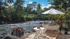 Front of property - The River Island Bali (Sidemen)