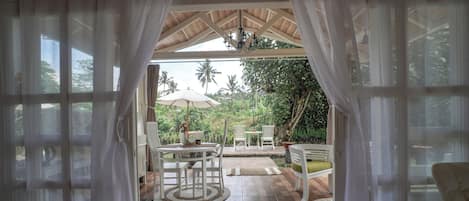 Façade de l’hébergement