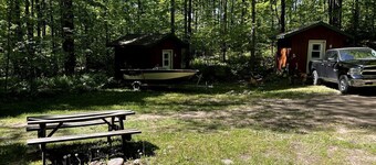 Charming Cabin in the Trees near Boulder Lake for an Amazing Escape near White Lake, Wisonsin