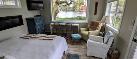 1 chambre, bureau, Wi-Fi, literie fournie