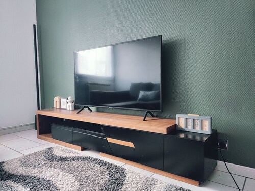 Bright & Cozy 2 bedrooms • Walk Everywhere in Saint-Étienne