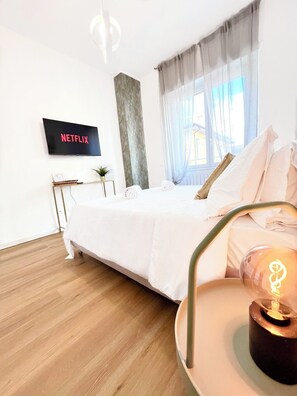 1 Schlafzimmer, kostenloses WLAN, Bettwäsche