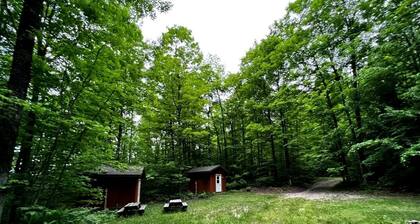 Couples Cabin Close to Wolf River for a Peaceful Escape near White Lake, Wisconsin
