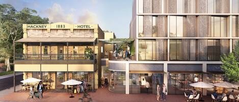 Enceinte de l’hébergement