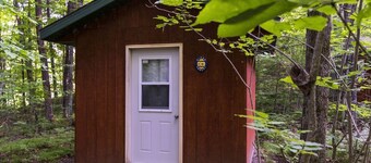 Romantic Cabin for a Cozy Escape in Nature near White Lake, Wisconsin