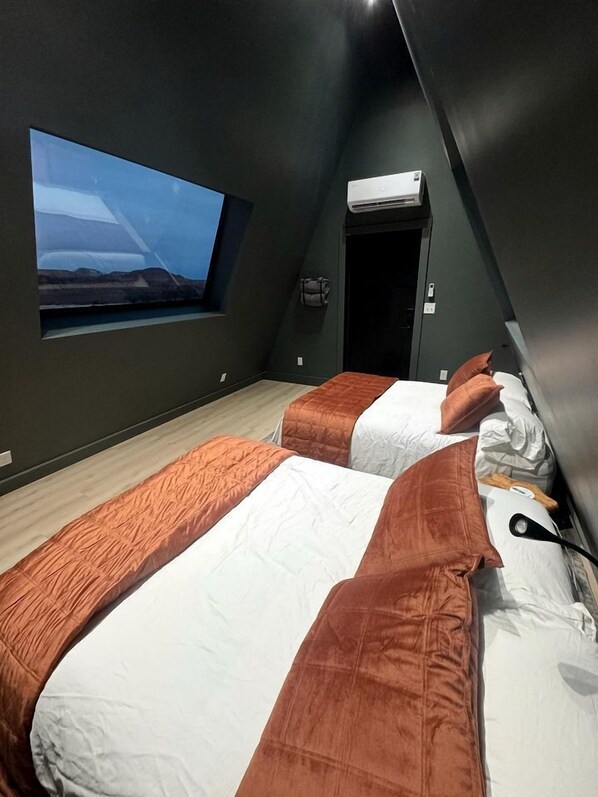 1 habitación, wifi y ropa de cama