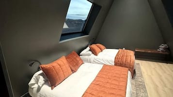 1 室のベッドルーム、WiFi、ベッドシーツ