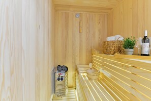 Sauna - Villa Rea 1 with heated pool (Privlaka)