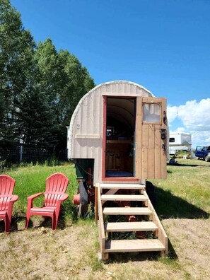 Exterior - Rustic Glamping Wagons with Teton Views on Working Ranch near Tetonia, Idaho (Tetonia)