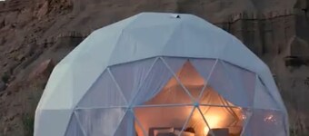 Capitol Reef Glamping Getaway: Beautiful Pet-Friendly Dome near Hanksville, Utah