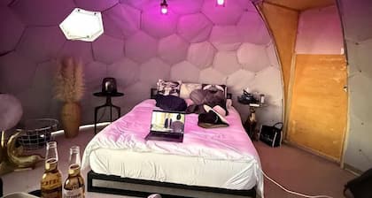 Unique Dome with Great Desert Views in Terlingua, Texas