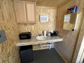 Interior - Rustic Cabin for Memorable Glamping Experience in Jacksboro, Texas (Graford)