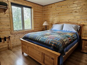 1 غرفة نوم وواي فاي وملاءات أسرّة