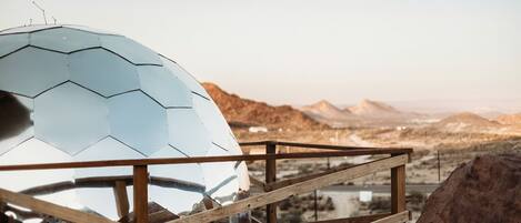 Näkymä majoituspaikasta