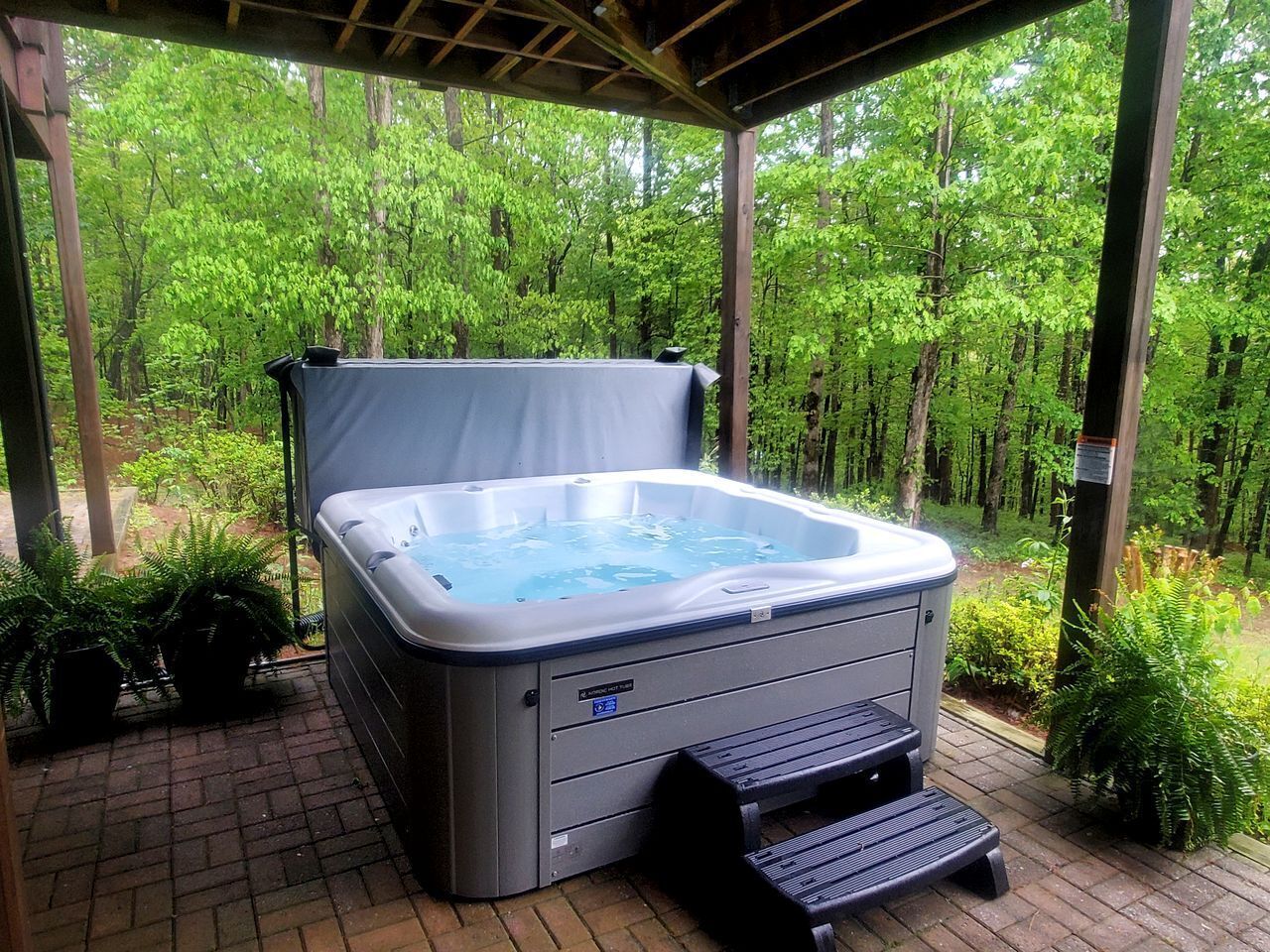 Bain à remous extérieur